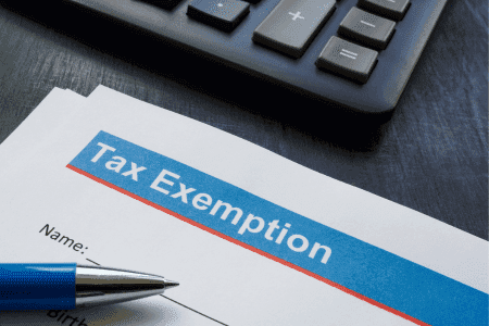 What is tax exemption
